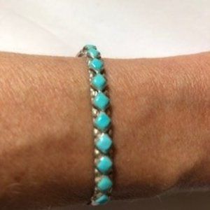 Turquoise Sterling Silver Cuff Bracelet